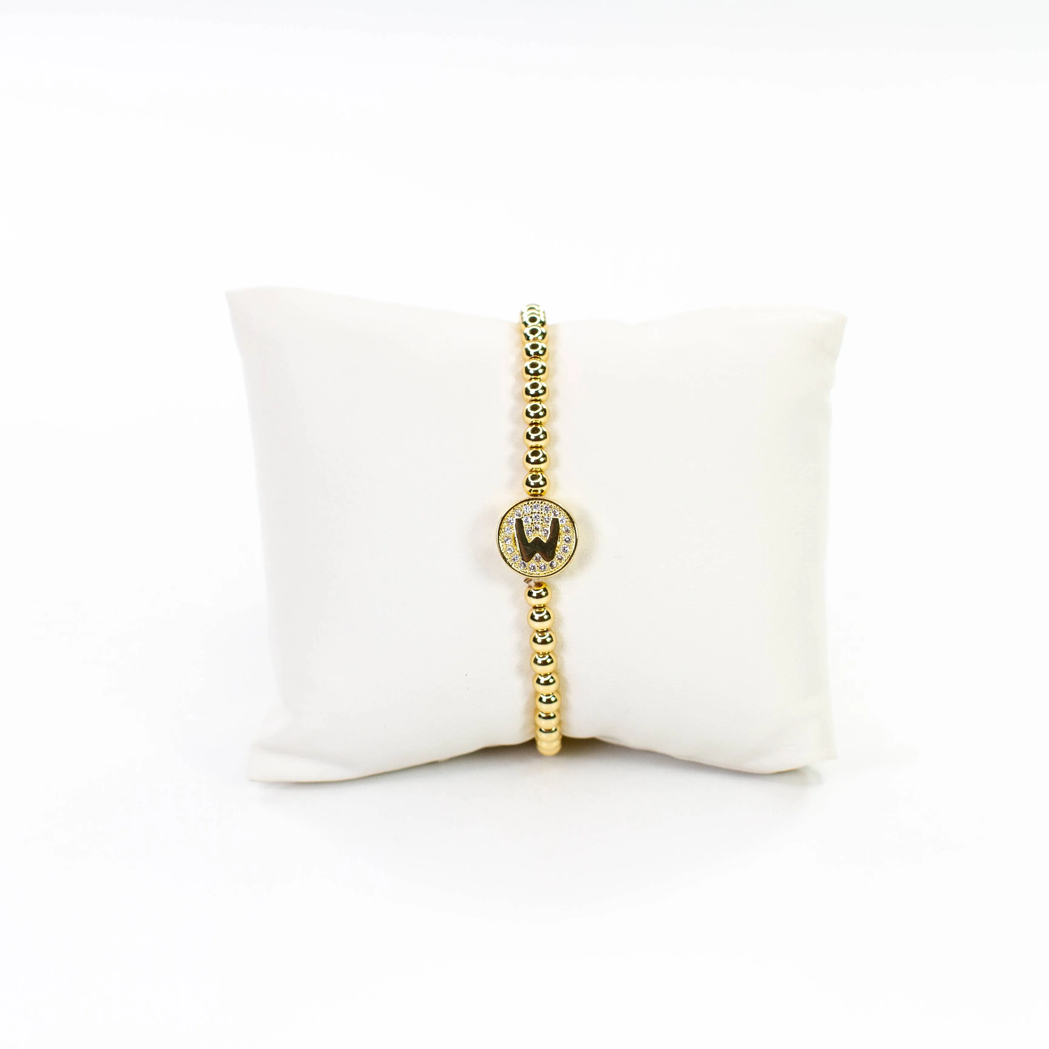 Initial Simulated Diamond Bracelet: E