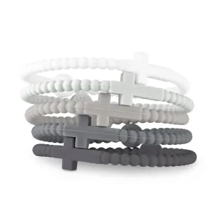 Kids Jesus Bracelets - Alloy (Silicone Cross Bracelets)