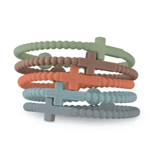 Kids Jesus Bracelets - Backcountry  (Silicone Cross Bracelets)