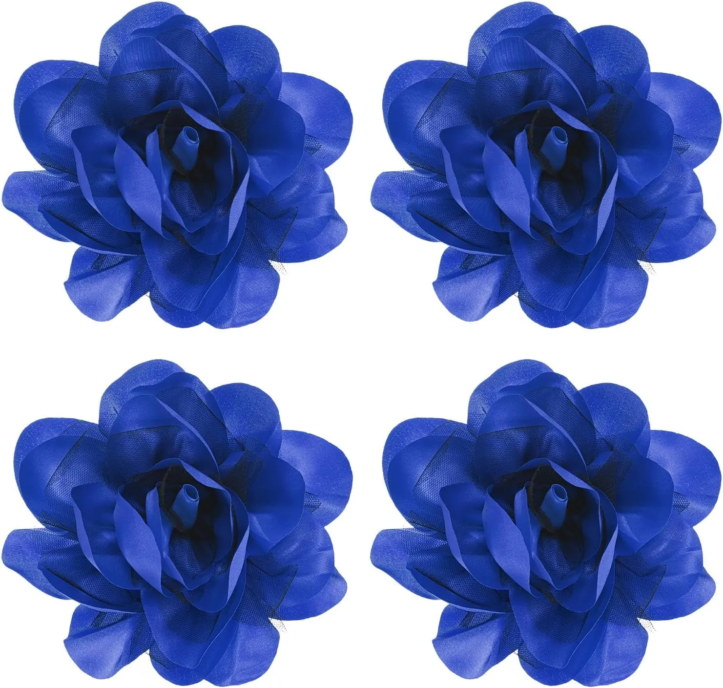 Large Women's Brooches Lapel Pin, Lapel Pins Dainty Satin Fabric Big Camellia Flower Hair Clip Dancer Pin Up for Hats/Parties/Clothes/Jewelry