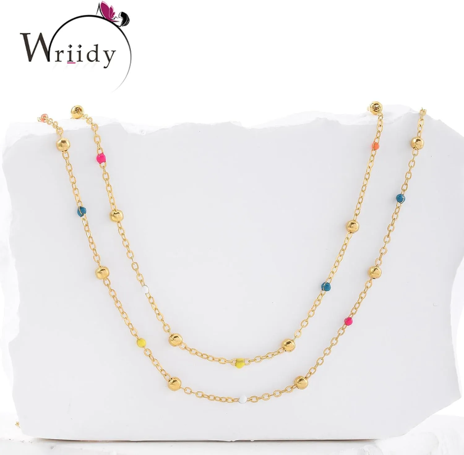 Layered Solar System Waist Chain Universe Planets Belly Chain Colorful Beads Body Chain Jewelry Accessories for Women