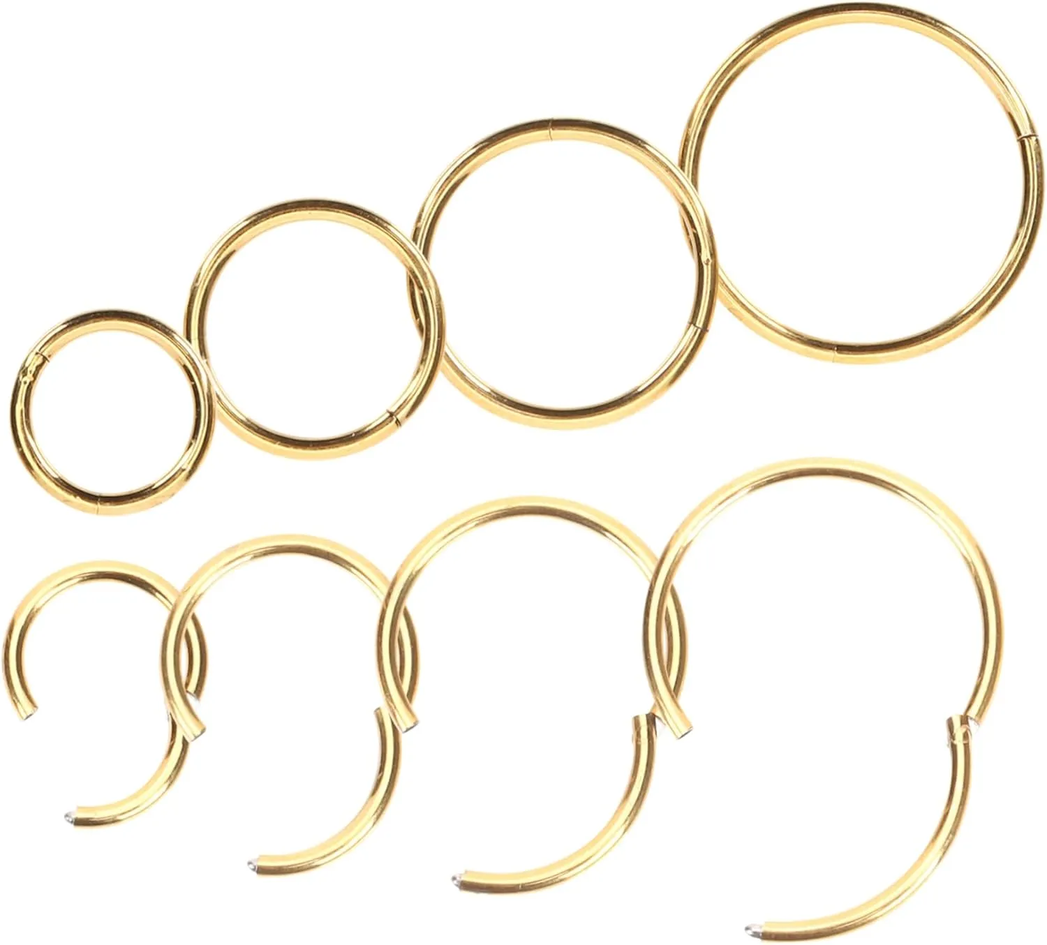 LIFKOME Nose Rings Hoops Nose Rings Hoops Jewelry Gold for Parties and Daily Wear