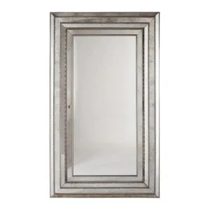 Melange Glamour Floor Mirror With Jewelry Storage | Hooker