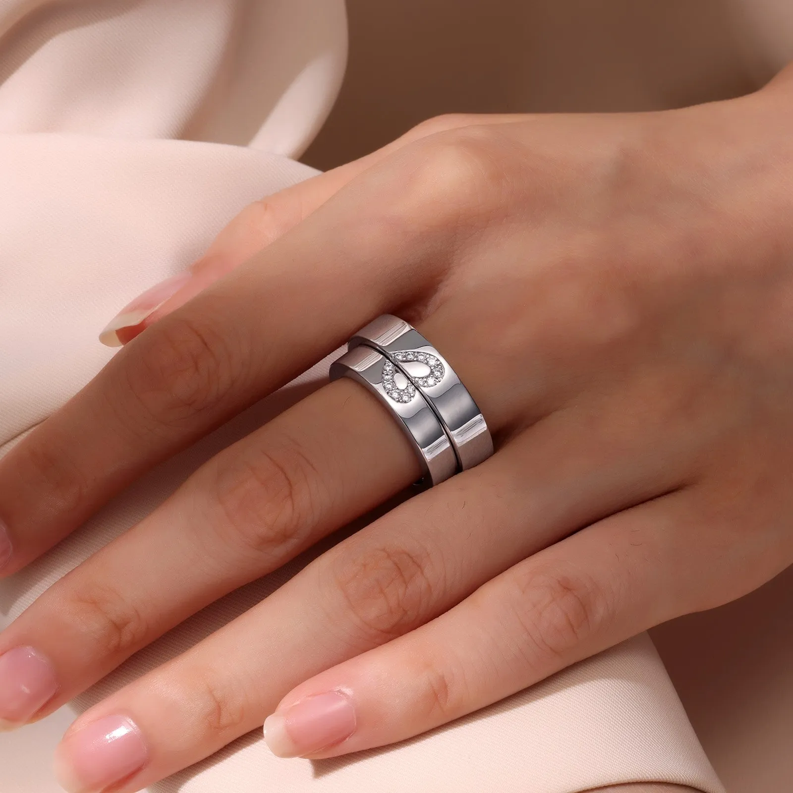 Modern Couple-Love Ring R0523CLP05