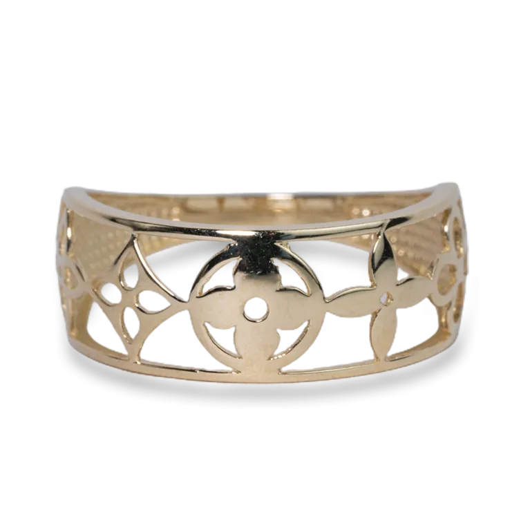 Monogram Modern Ring
