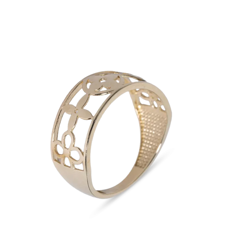 Monogram Modern Ring