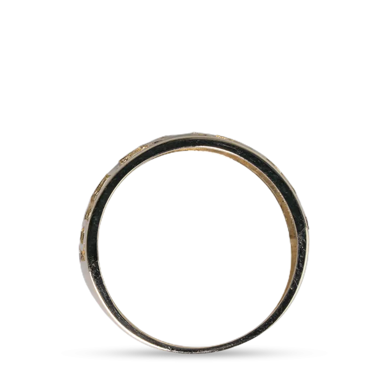 Monogram Modern Ring