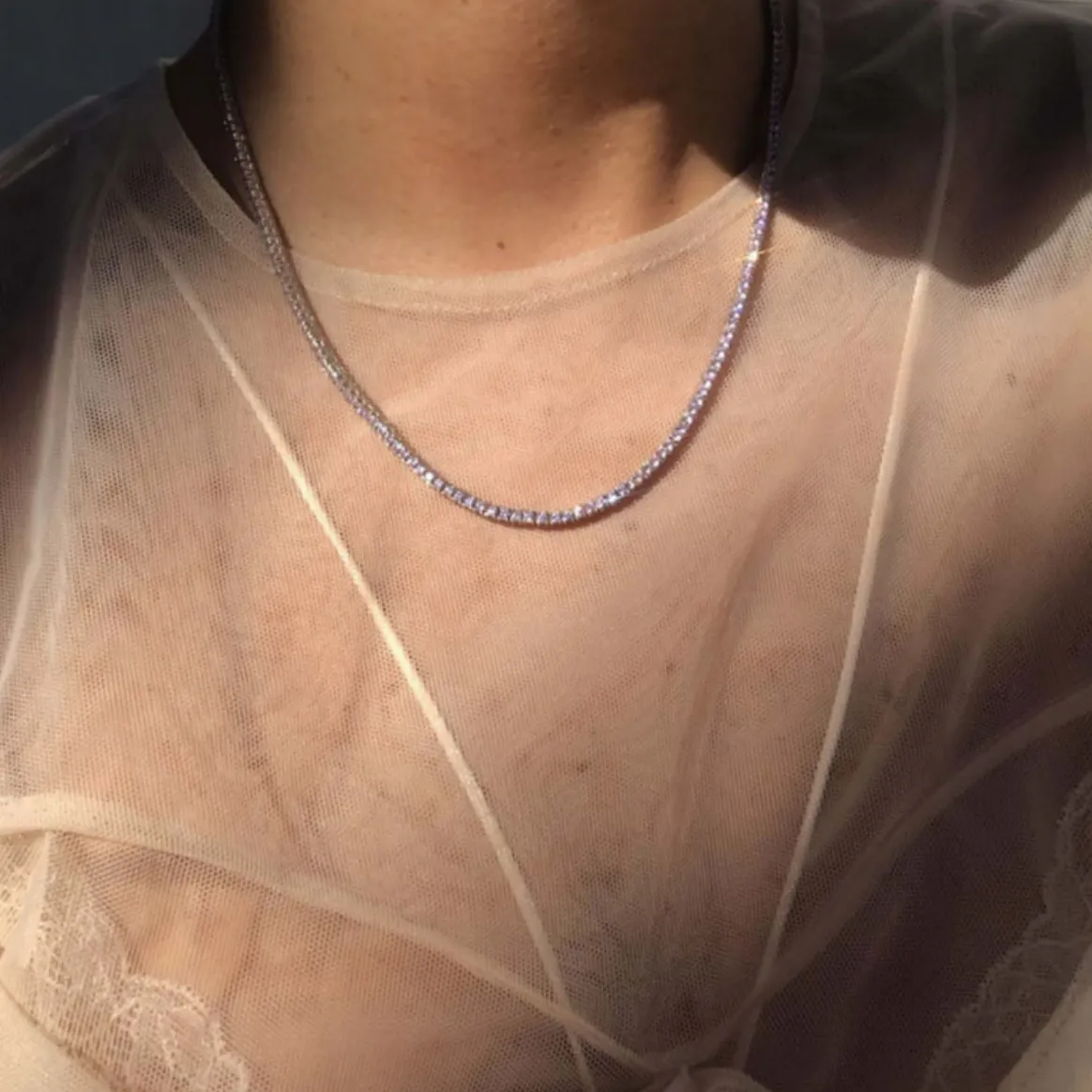 Mounser Laguna Mini Necklace Pink