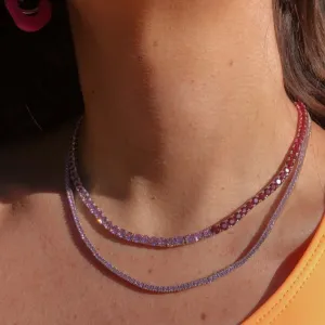 Mounser Laguna Mini Necklace Pink