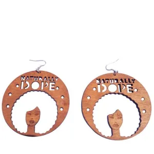 Naturally Dope Wooden Earrings Naturally Dope Wooden Earrings