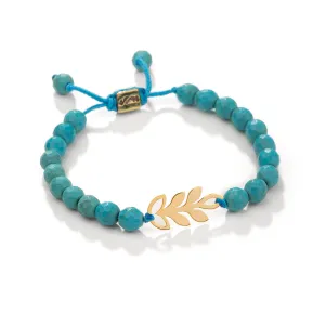 Olive leaf Stone Bracelet