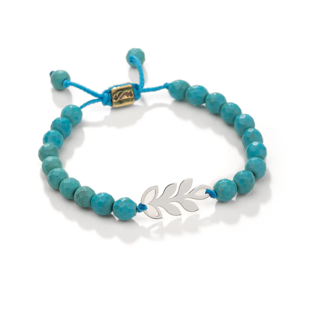 Olive leaf Stone Bracelet