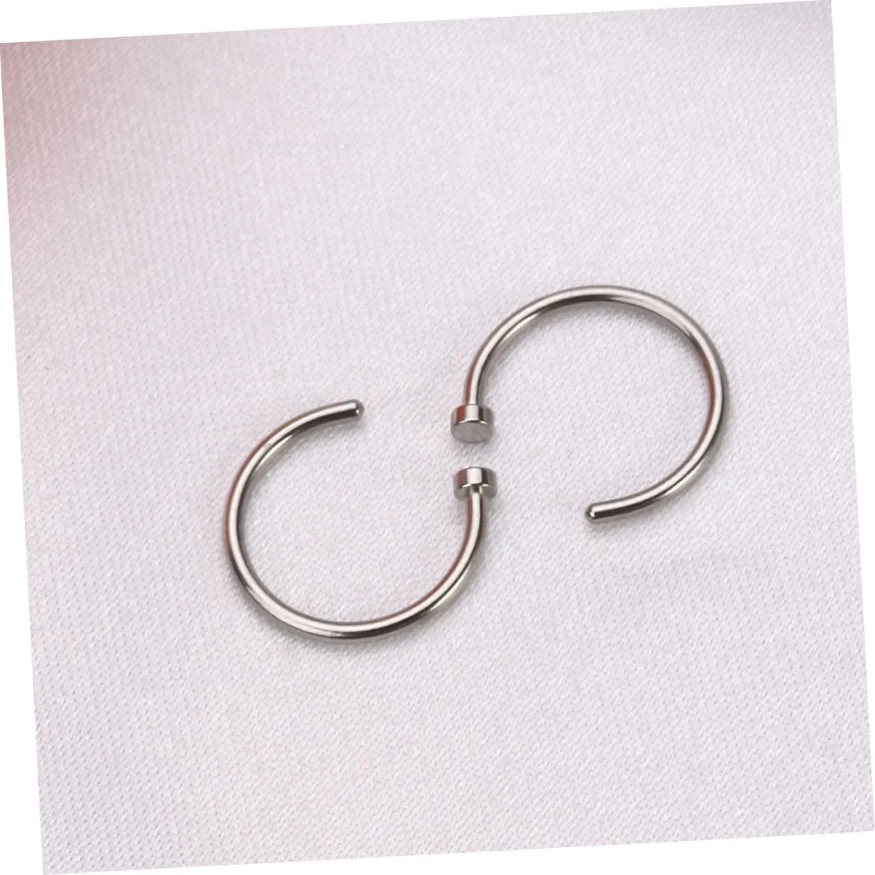 Open Nose Ring Nose Hoop Unisex Steel Nose Rings Piercing Earring Brooch Ring Jewelry Nose Rings for