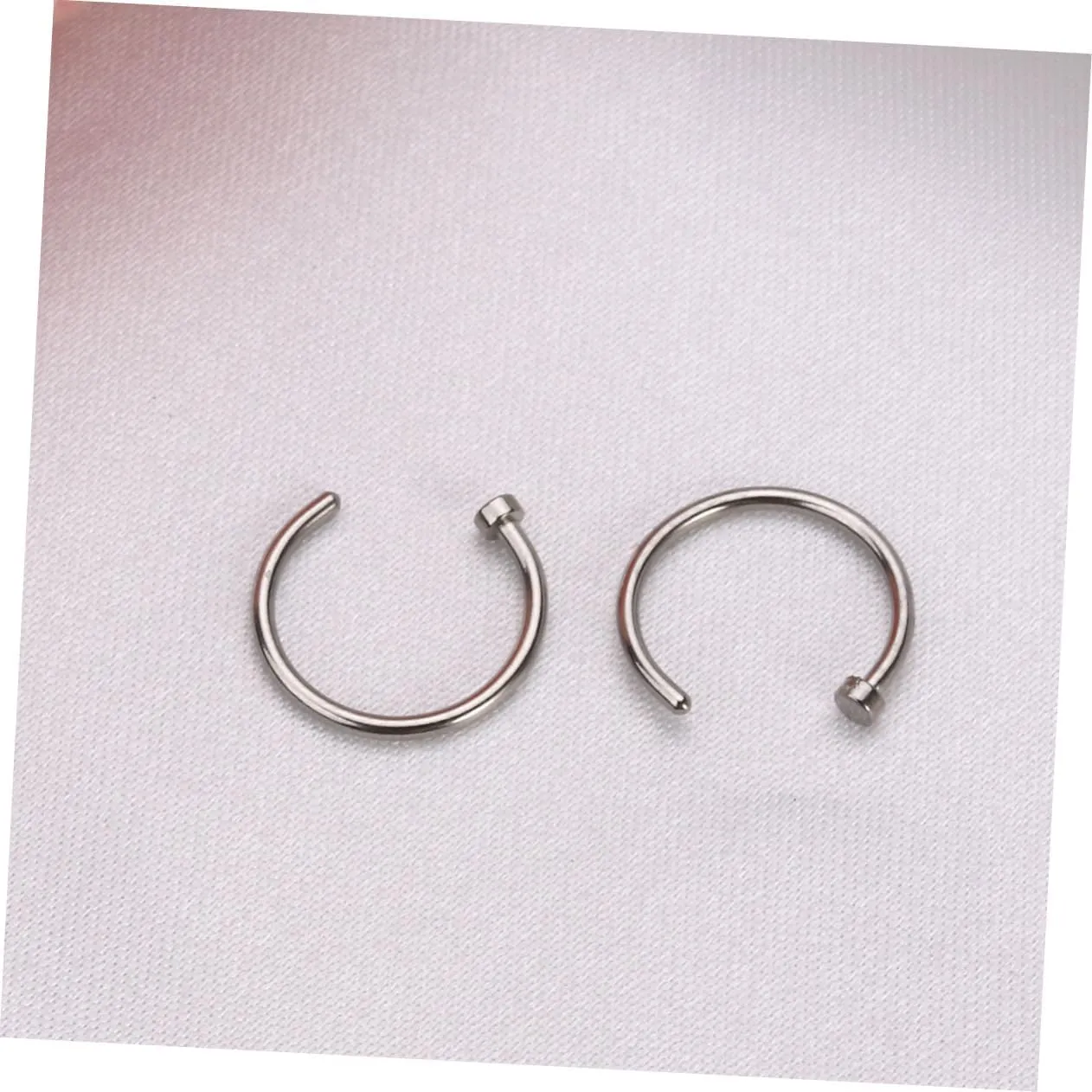 Open Nose Ring Nose Hoop Unisex Steel Nose Rings Piercing Earring Brooch Ring Jewelry Nose Rings for