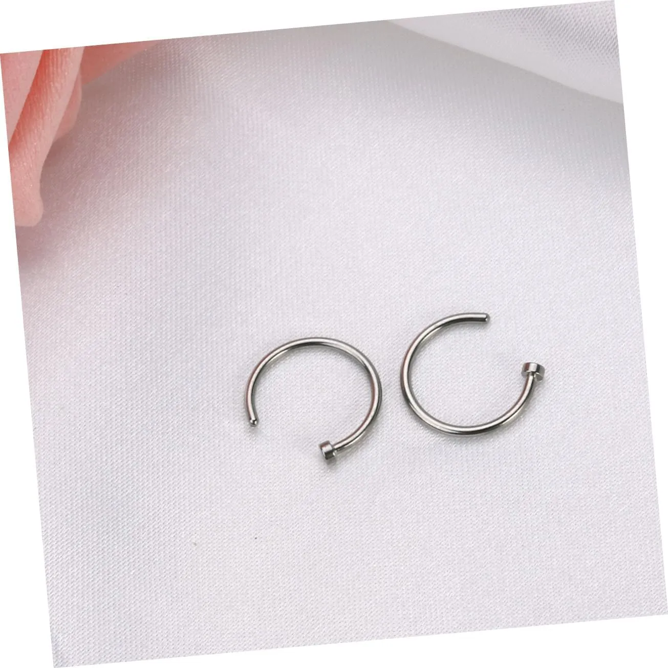 Open Nose Ring Nose Hoop Unisex Steel Nose Rings Piercing Earring Brooch Ring Jewelry Nose Rings for