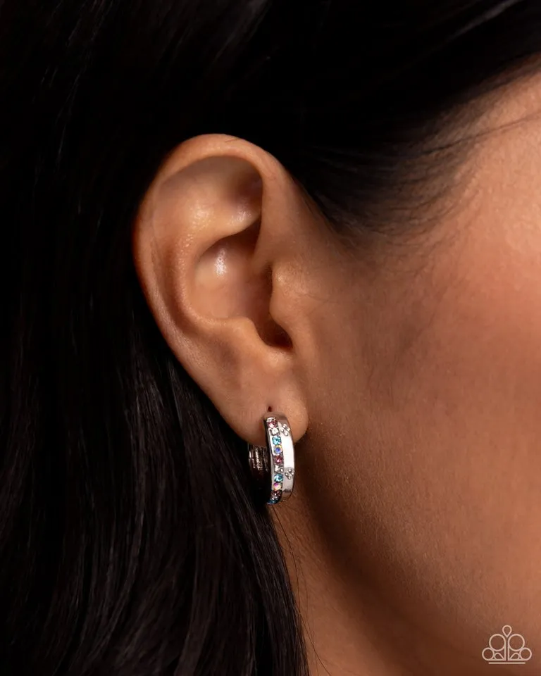 Paparazzi Earring ~ Perceptive Polish - Multi
