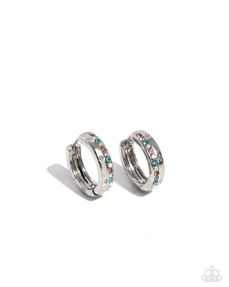 Paparazzi Earring ~ Perceptive Polish - Multi