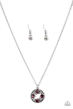 Paparazzi Necklace ~ Eyes On The Prize - Purple