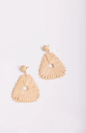 Playa De Amor Earrings, NATURAL