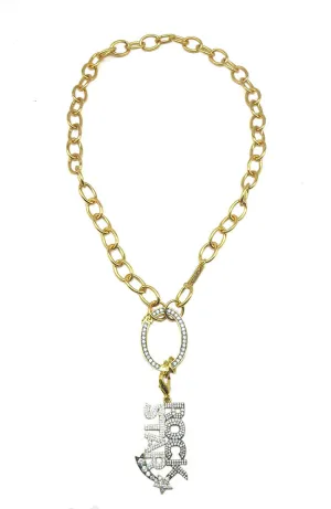 Rockstar Gold Chain Necklace