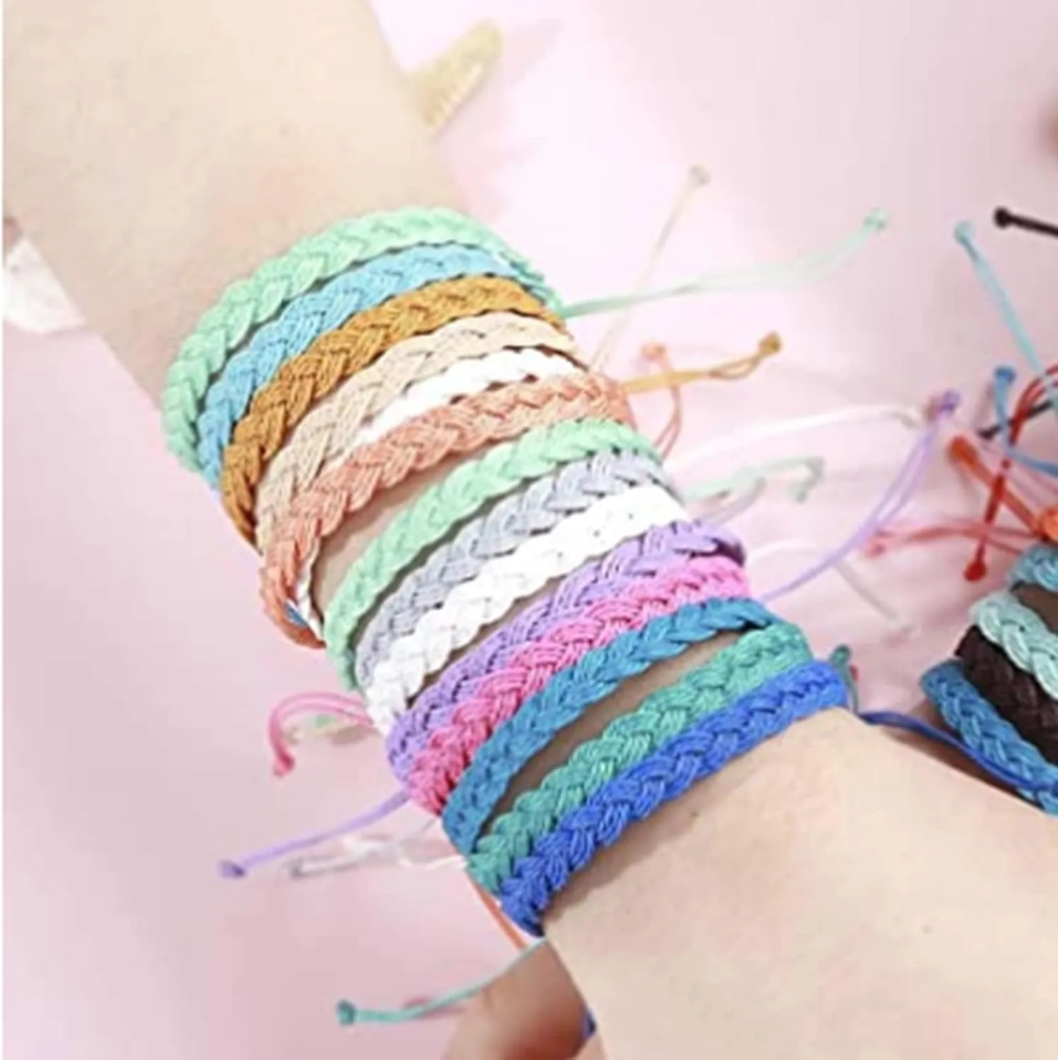Roe Dolph String Bracelets Beach Summer Bracelet Ankle Bracelets for Women Trendy Adjustable Waterproof Wave Surfer Jewelry Gifts