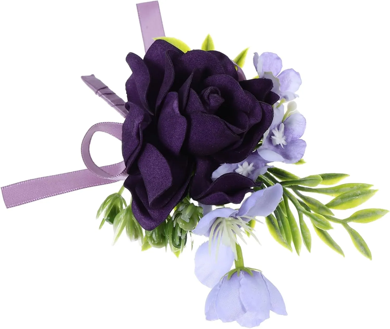 Rose Flower Brooch Pin for Women and Men Elegant Lapel Pin for Wedding Party and Formal Events Lightweight and Satin Design Secure Clip for Attire