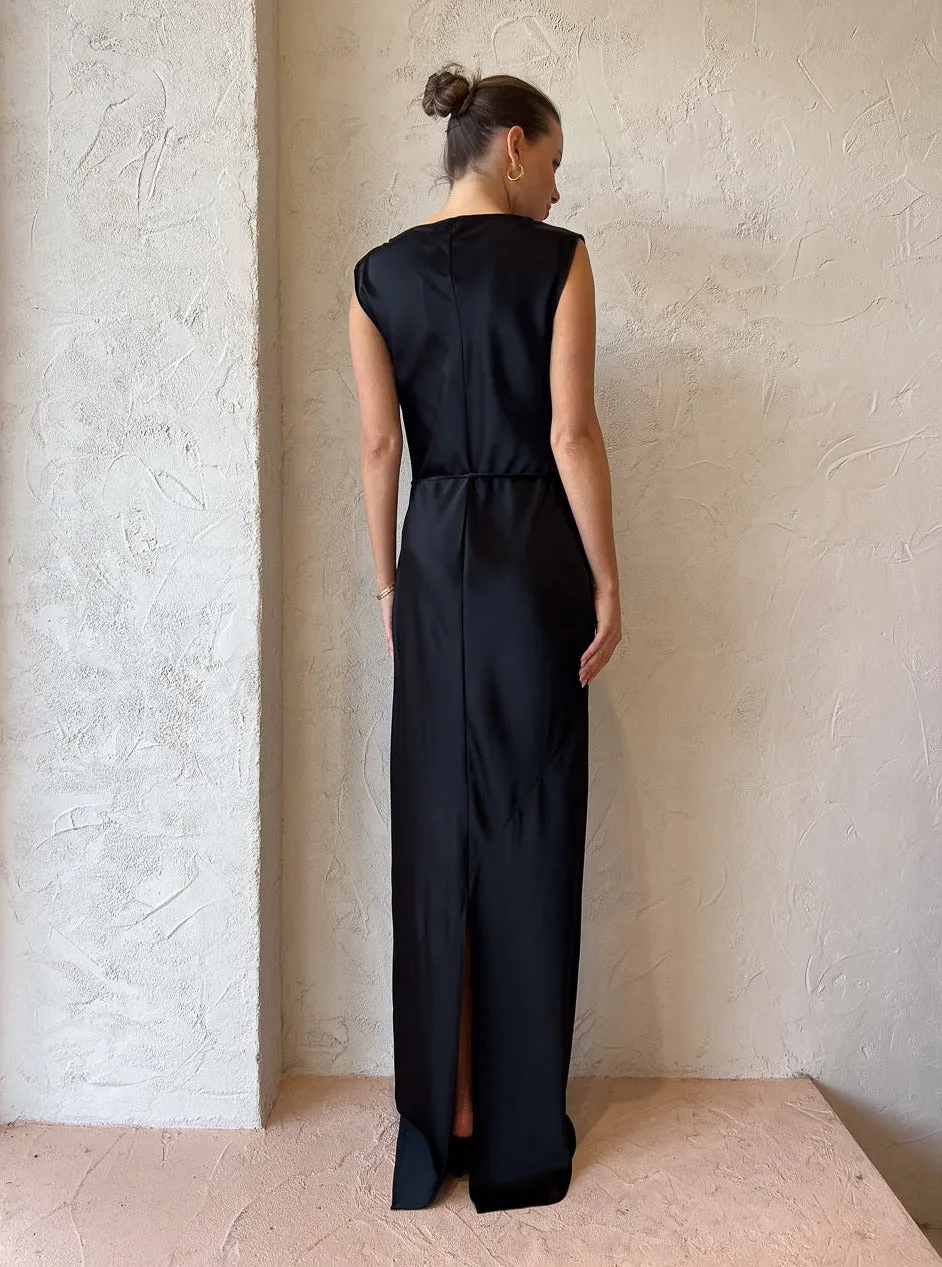 Rumer Iluka Maxi Dress in Black