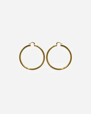 Sade Hoop Earrings Gold