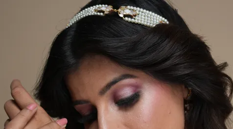 Shell Pearl White Sheeshpatti - Headgear