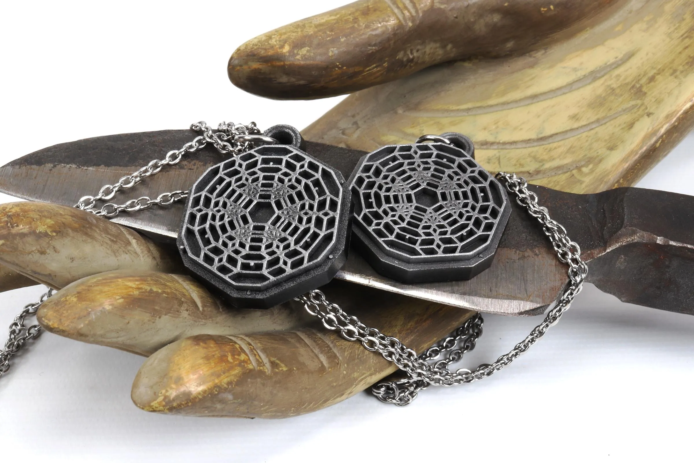 Signalis Survival Horror Logo Locket Charm Necklace - Signalis