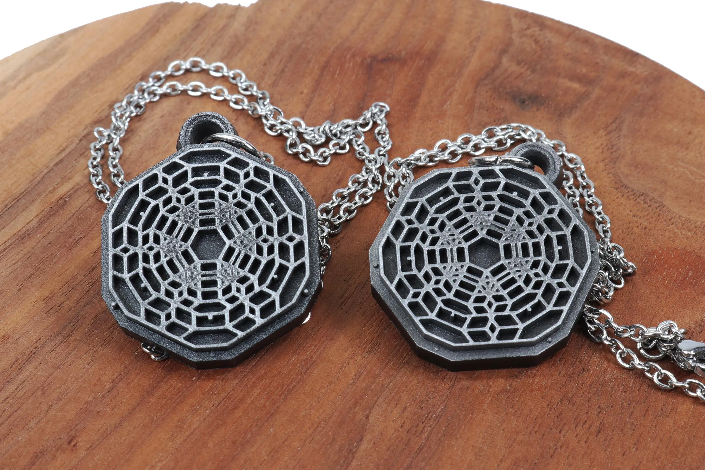 Signalis Survival Horror Logo Locket Charm Necklace - Signalis