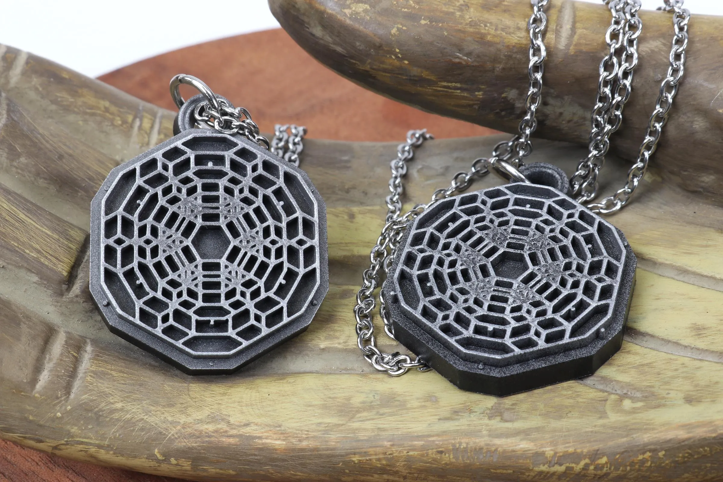 Signalis Survival Horror Logo Locket Charm Necklace - Signalis