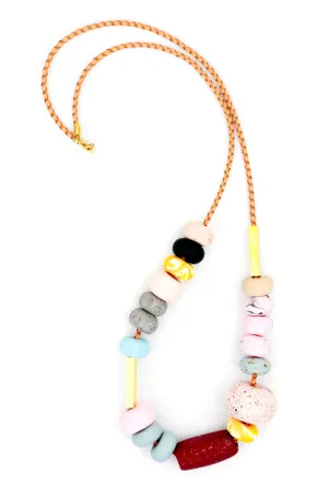 Smokebush Big Bead Necklace