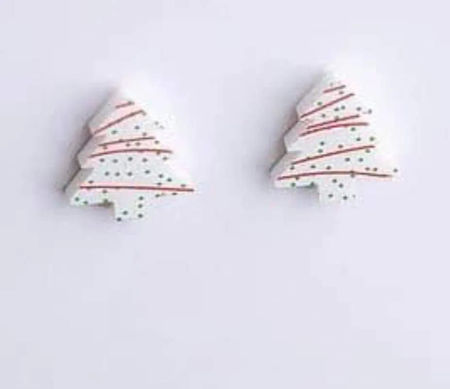 Snack Tree | lil Debbie | Christmas Stud Earrings