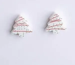 Snack Tree | lil Debbie | Christmas Stud Earrings