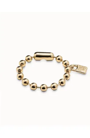 Snowflake Bracelet Gold Medium 6.20 inches