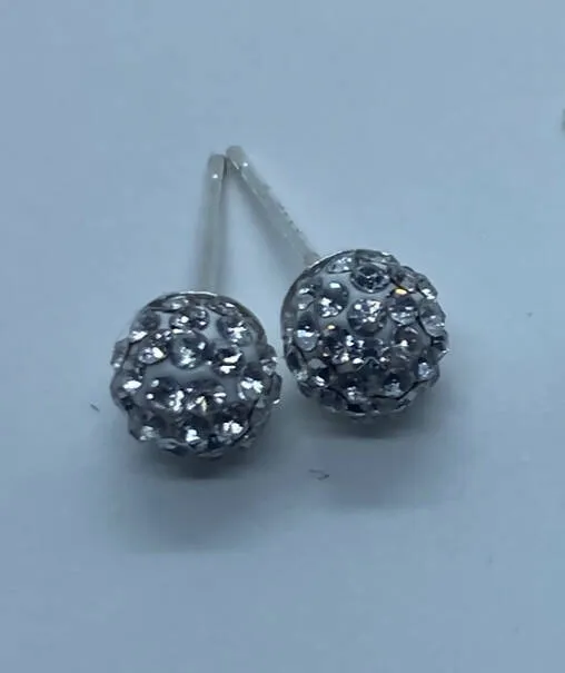 Sparkle Collection - Earrings 8mm studs
