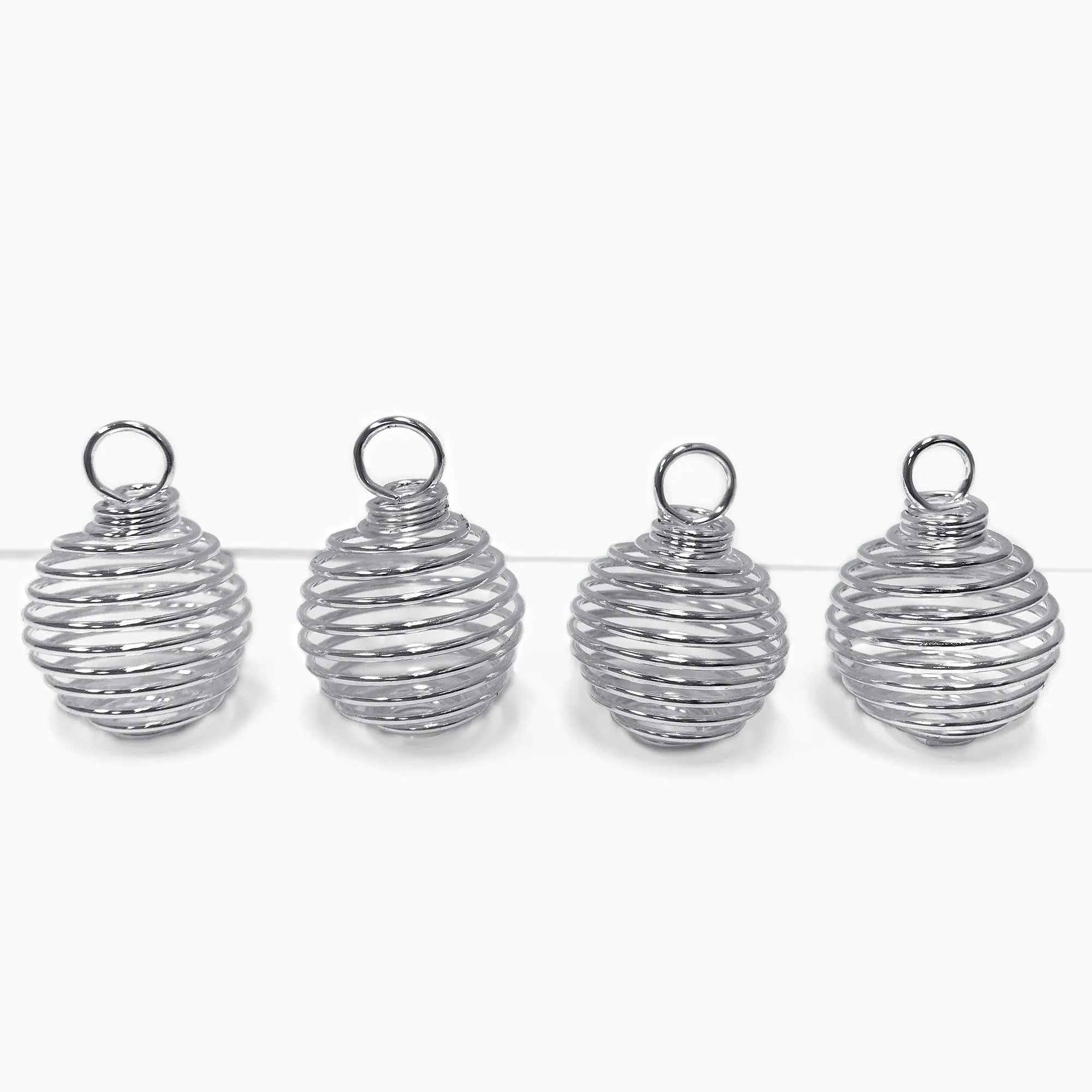 Spiral Cage Pendants for Men and Women