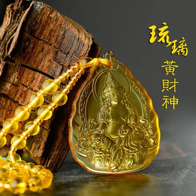 Spiritual samsara buddha necklace