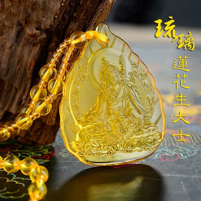 Spiritual samsara buddha necklace
