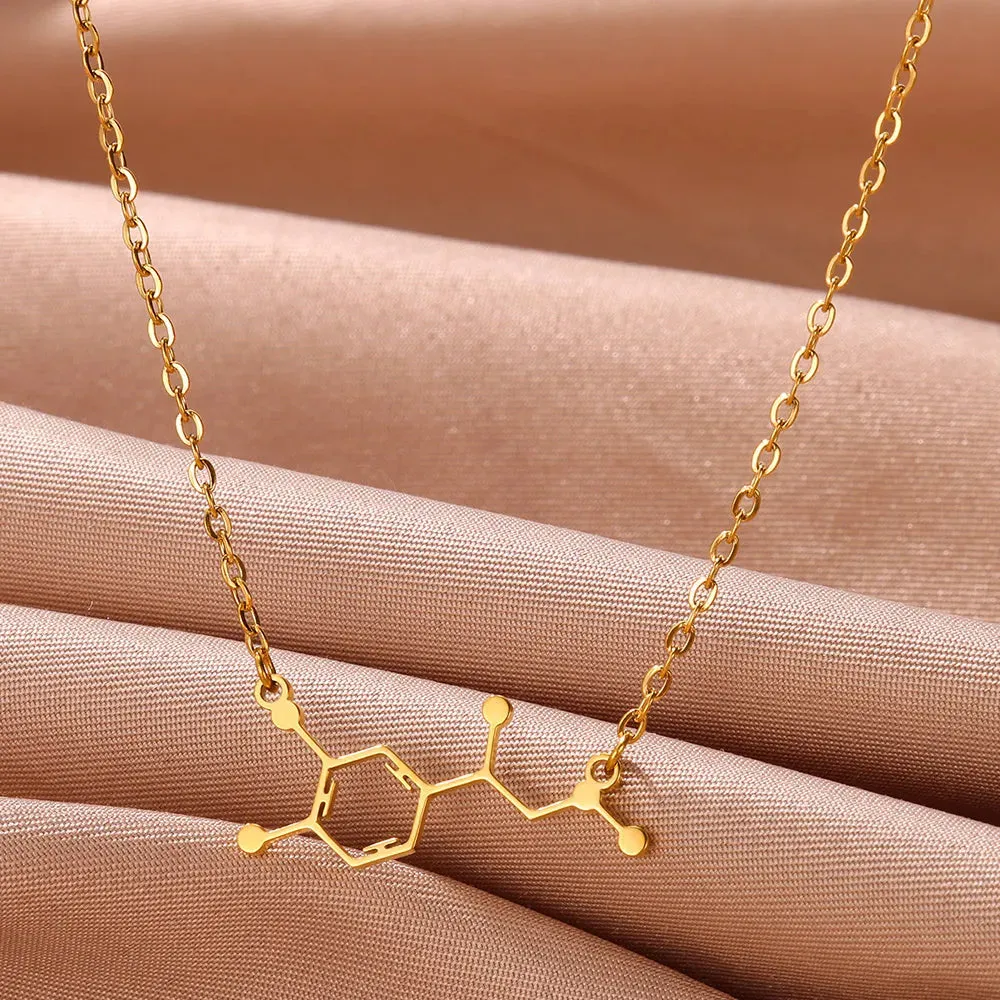 Stainless Steel Love Heart Necklace For Women 2023 New Trendy Lip Chain Simple Pendant Necklace Jewelry free shipping