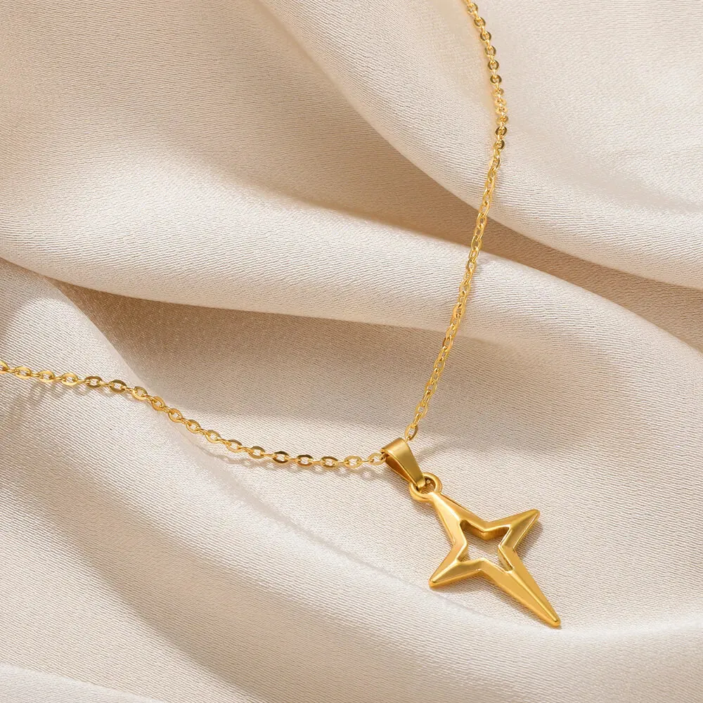 Stainless Steel Love Heart Necklace For Women 2023 New Trendy Lip Chain Simple Pendant Necklace Jewelry free shipping
