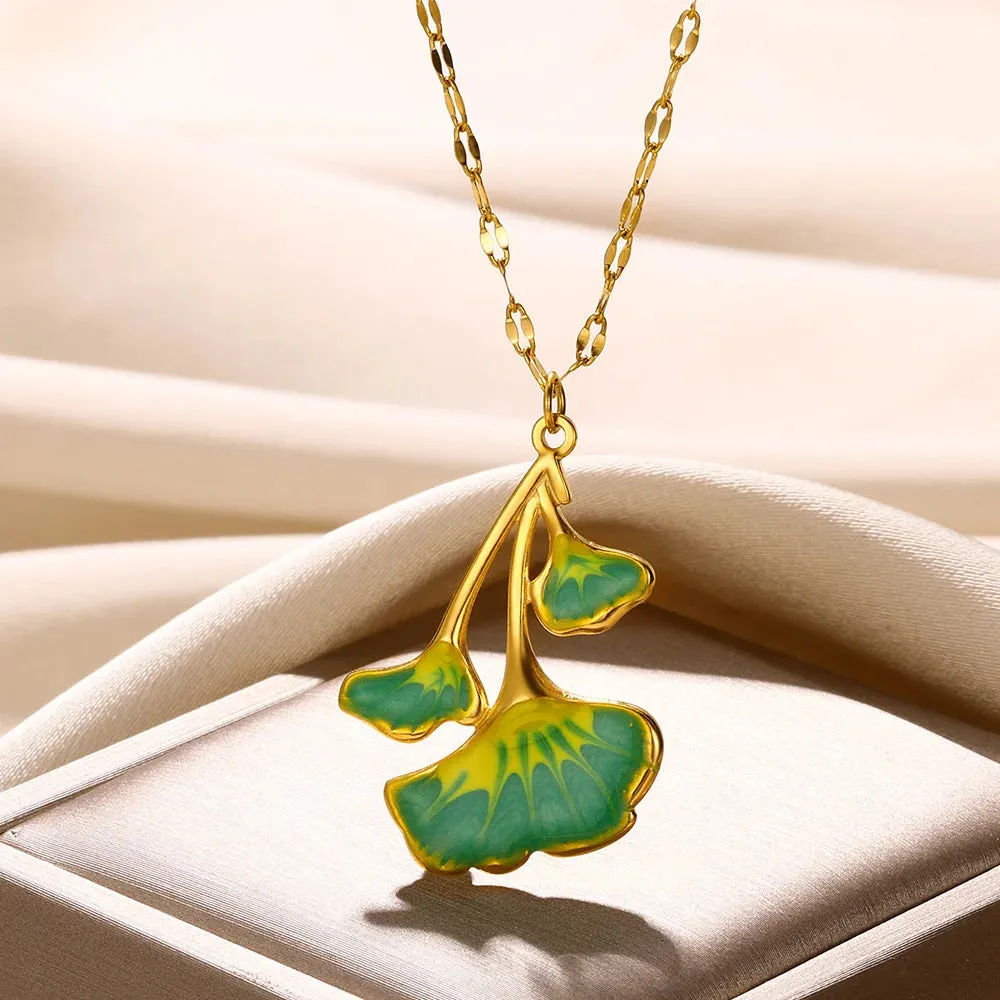 Stainless Steel Love Heart Necklace For Women 2023 New Trendy Lip Chain Simple Pendant Necklace Jewelry free shipping