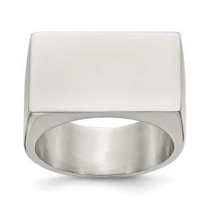 Stainless Steel Polished ID Ring