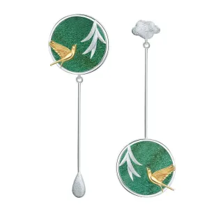 Swallow & Willow in Spring Wind Earrings