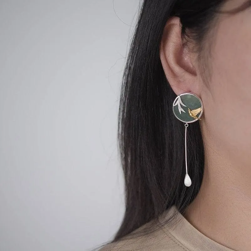 Swallow & Willow in Spring Wind Earrings