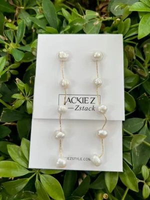 The "Pearla" Earrings - Zstacks