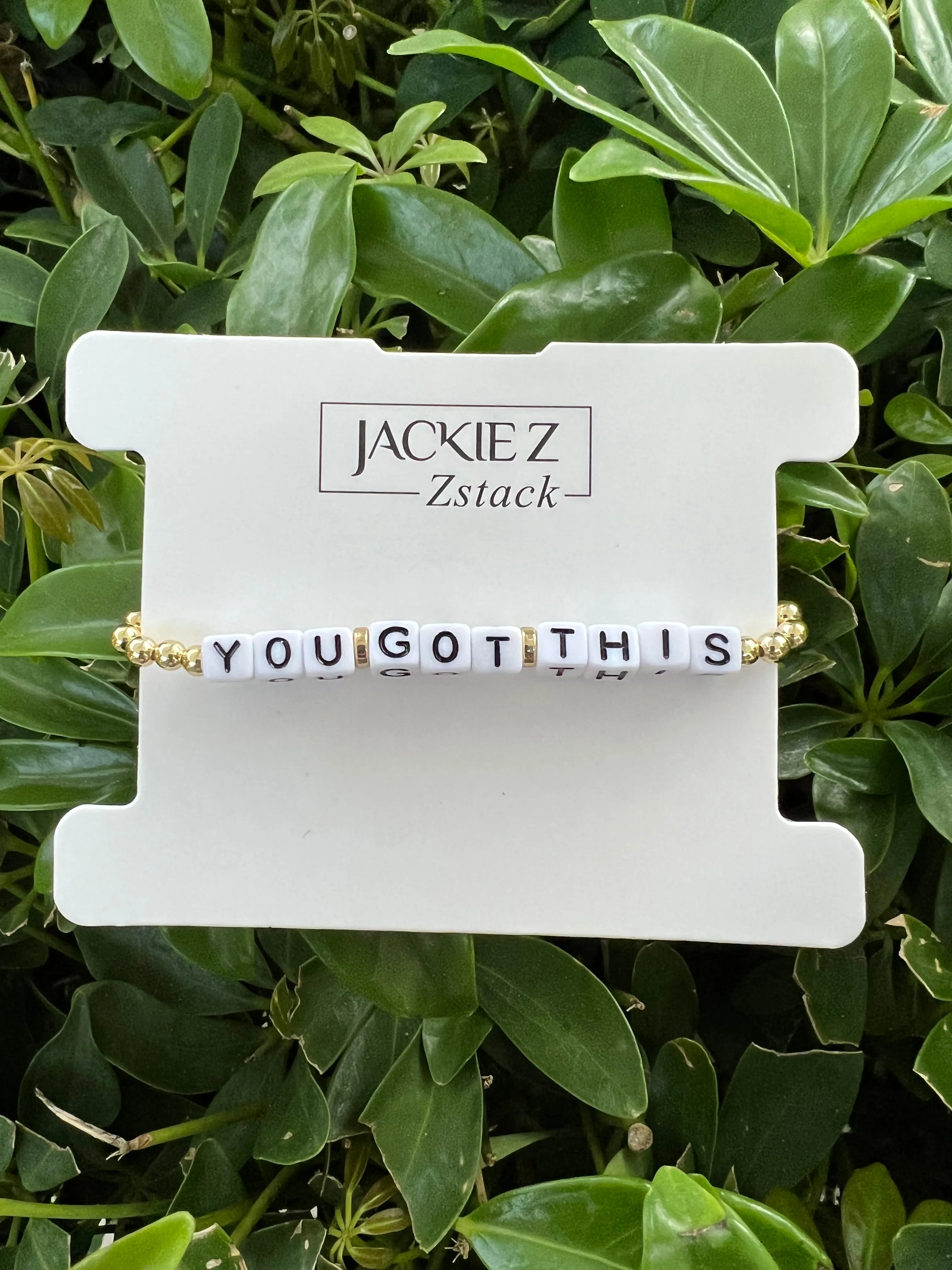 The "You Got This" Single Strand Bracelet - Zstacks