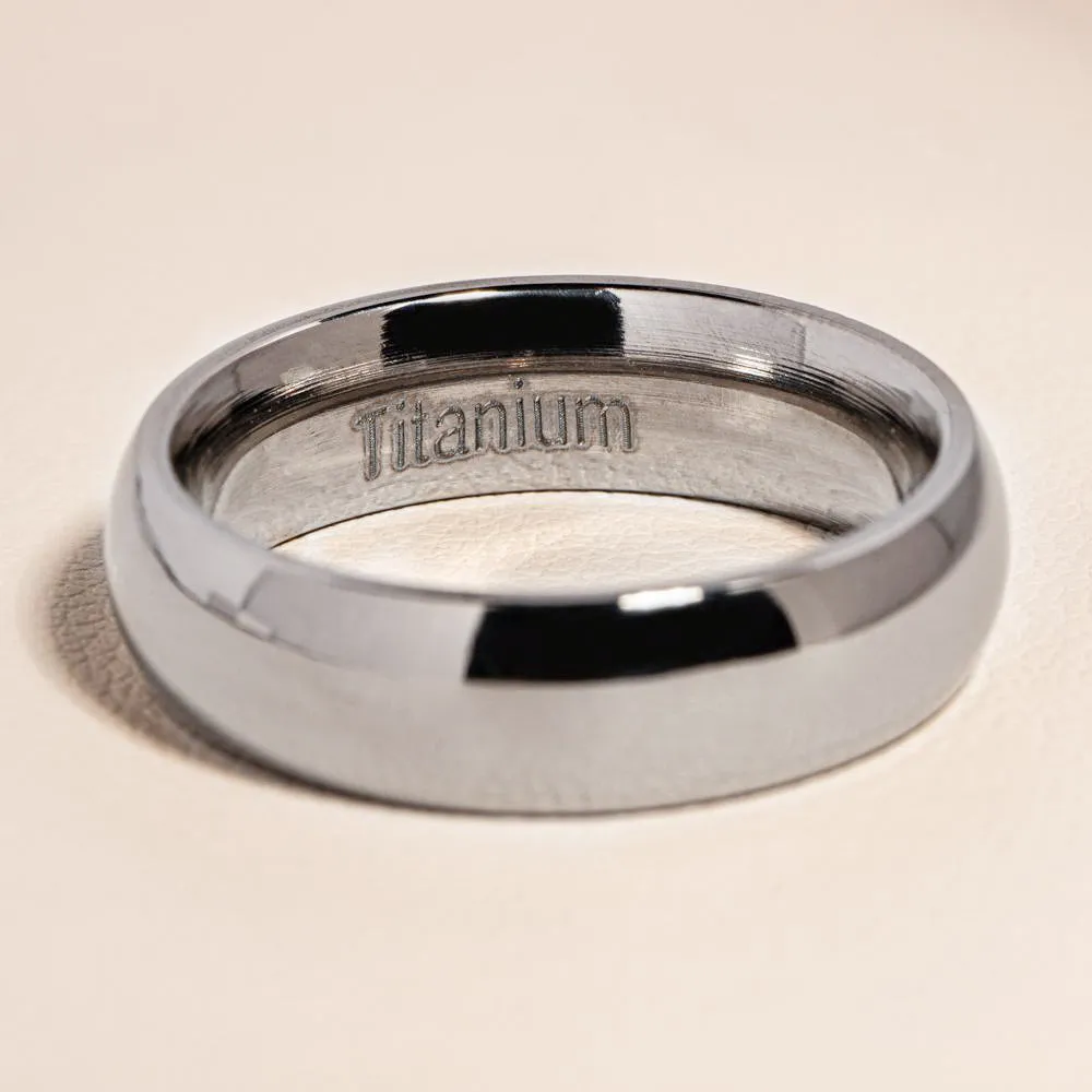 Titanium Polished Band