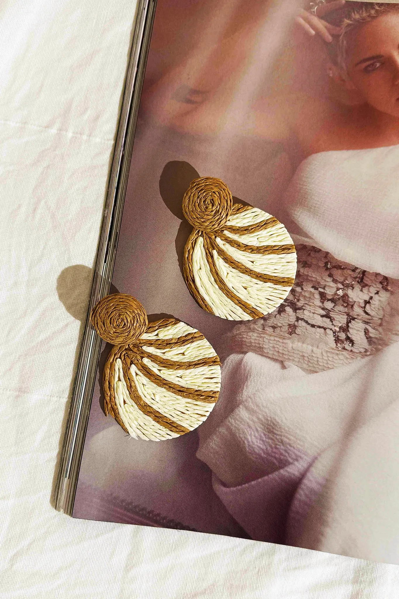 Touch Of Natural Earrings - Multi